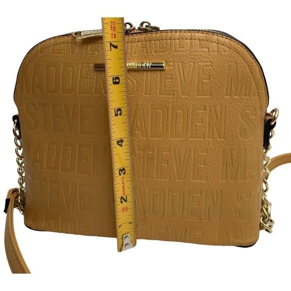 Steve Madden Women's Mustard Yellow Cross body‎ Satchel - Picture 4 of 8